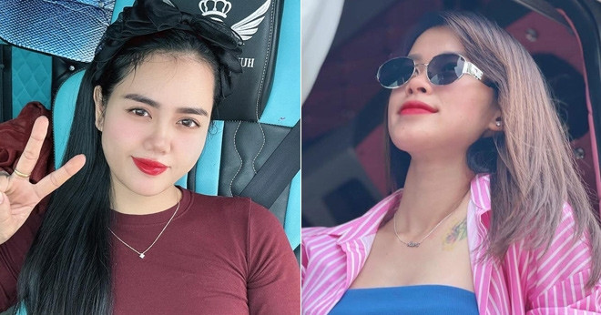 3 Nu Tai Xe Xinh Dep Cho Hang Chuc Tan Hang Cuu Tro Ba Con Vung Lu 1070