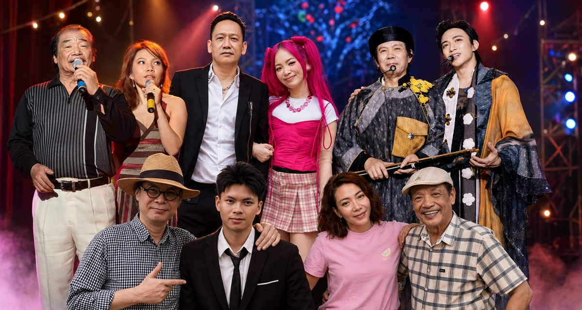 5 gia dinh sao viet nguoi cho 30 nam hat voi con nguoi la nsnd ca nuoc biet 14