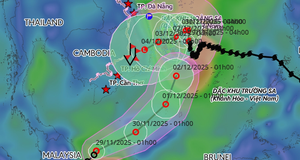 Bao So 15 Koto Con 3 Lan Doi Huong Tien Ve Vung Bo Bien Gia Lai Dak Lak 95