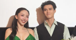Tóc Tiên sexy, ngượng ngùng khi bị hỏi cảnh hôn rất đẹp với mỹ nam kém 9 tuổi 1 ca si toc tien lao dao khi bi hoi ly do hon lay hon de my nam kem 9 tuoi 1892