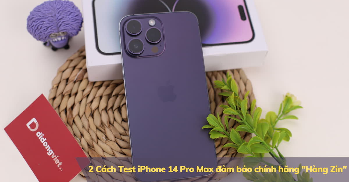Cach Test Iphone 14 Pro Max