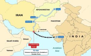 cang Iran Chabahar eo bien Hormuz vinh Oman bien Arabia vinh Ba Tu pmf ias