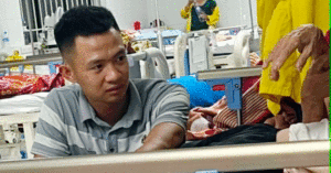 chang trai nghe an cham ba noi u90 o benh vien khien nhieu nguoi xuc dong 2150