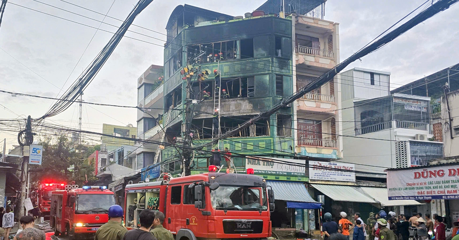 Chay Nha Tro 4 Tang Sat Cho Dam Nha Trang 371