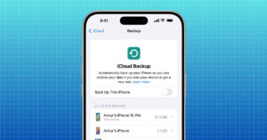 check icloud on off