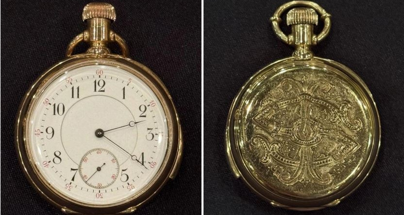 Dong Ho Vang Cua Cap Doi Noi Tieng Tren Tau Titanic Duoc Ban 60 Ty Dong 820