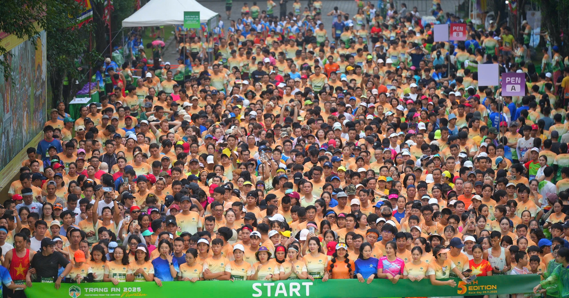 Giai Marathon Tai Ninh Binh Lap Ky Luc Vdv Tranh Tai 1410