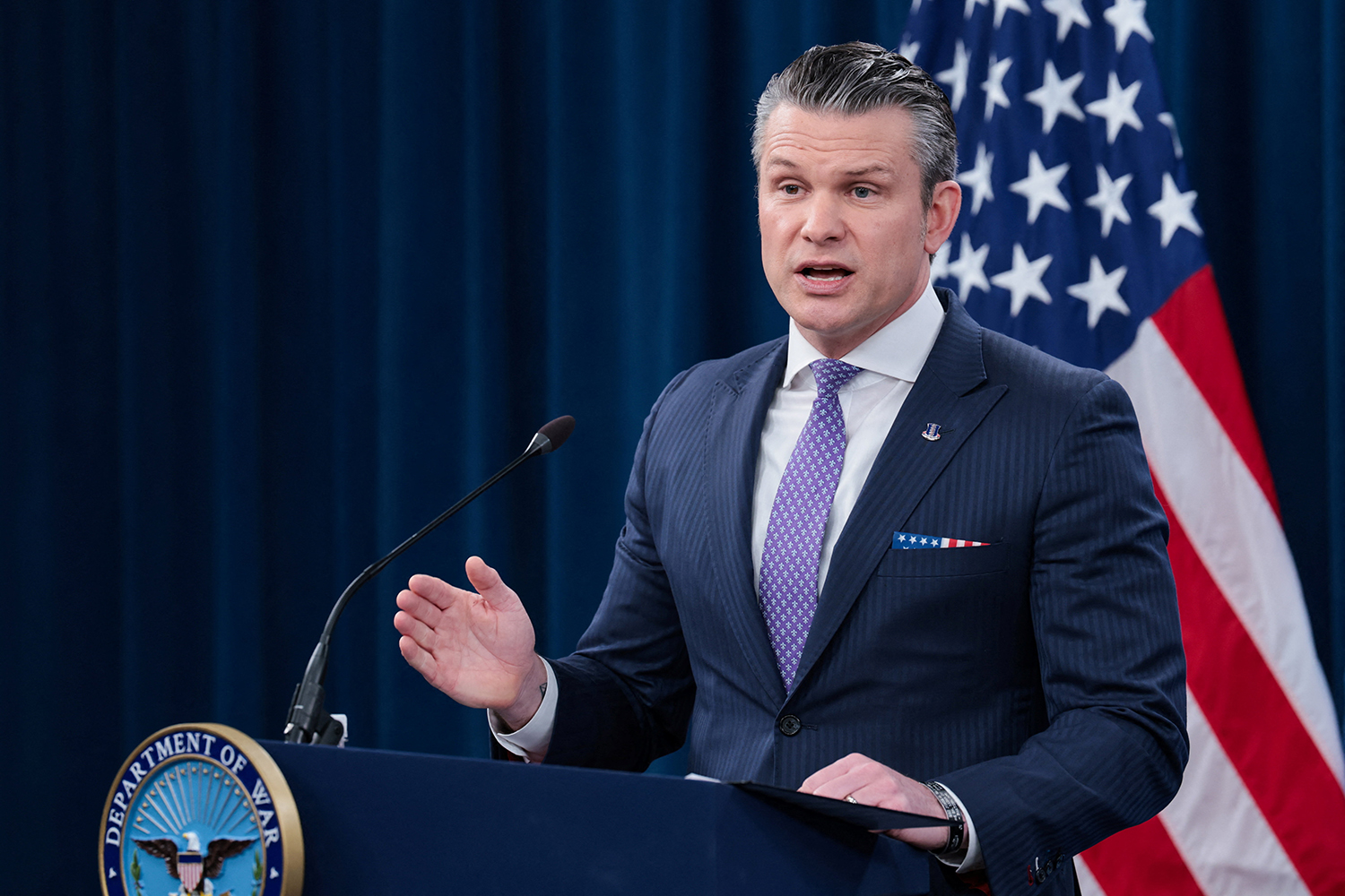 hegseth reuters