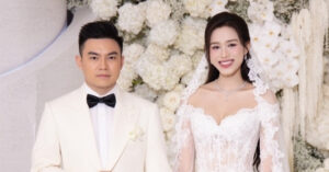 Hoa Hau Do Thi Ha Dat Kim Cuong Ben Chu Re Dam Cuoi Nhu Bien Hoa Trang 1948