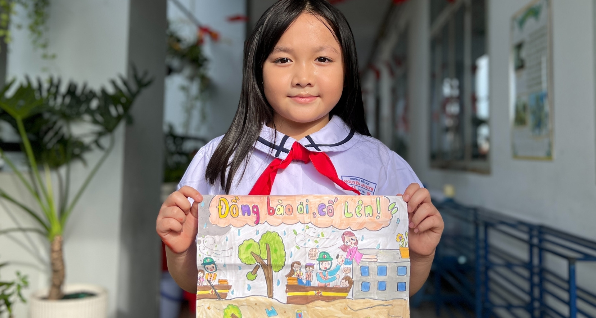 Hoc Sinh O Dong Nai Lam Dieu Dac Biet De Tiep Suc Ba Con Vung Lu 3472