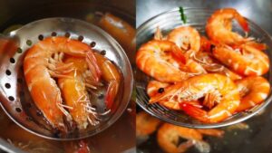 Luoc Tom Them Thu Nay Thit Tom Thom Ngot Len Mau Do Au 231656