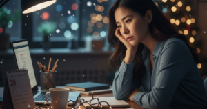 M Met Moi Keo Dai Cau Kinh Quen Deadline Thay Doi Khau Vi Va Giac Ngu Co Cam Giac Vo Vong Ve Cong Vi