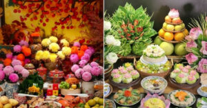 Me Dam Dung Suot 4 Tieng Trong Bep Lam Mam Co Ram Thang 7 Dep My Man 2934