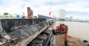 Mo Cau O Nha Trang Bi Sat Lo Nghiem Trong Nhieu Khoi Be Tong Roi Xuong 2350