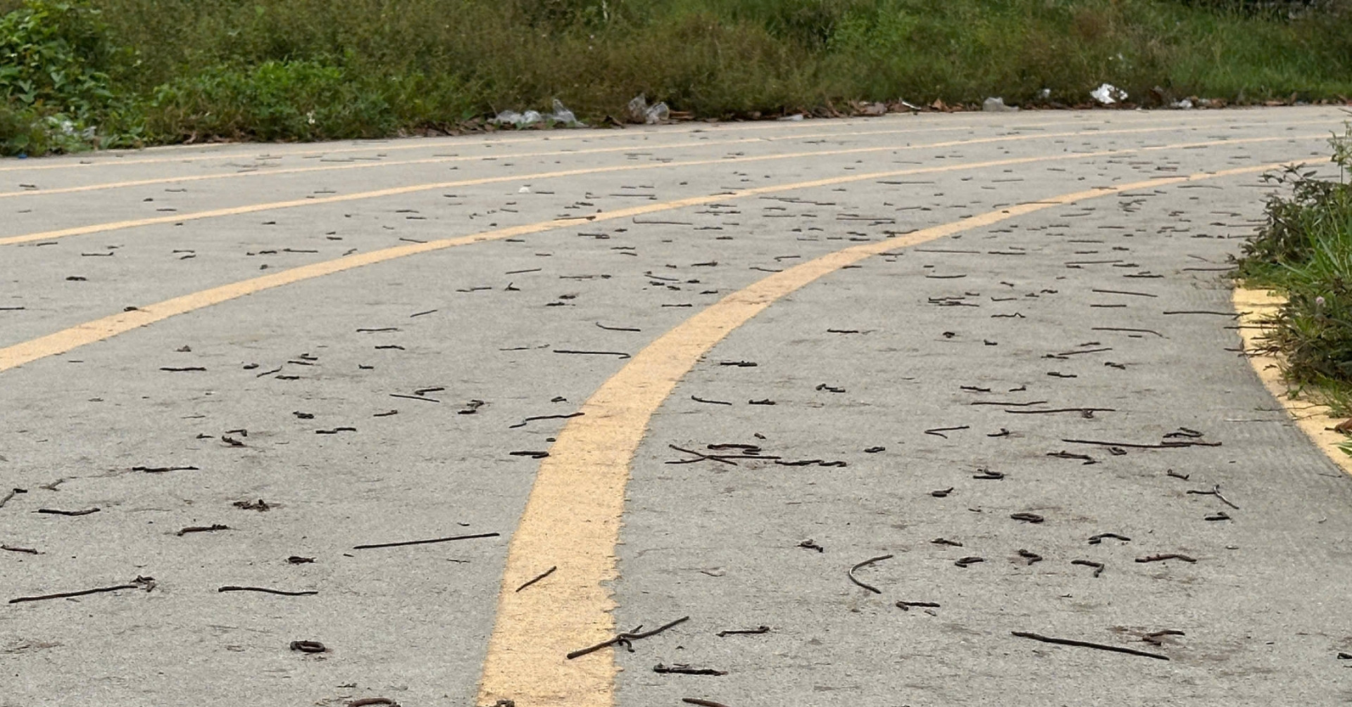 Ngay Thu 2 Lien Tiep Giun Dat Bua Vay Duong Chay Bo Khien Nguoi Dan Noi Da Ga 1667