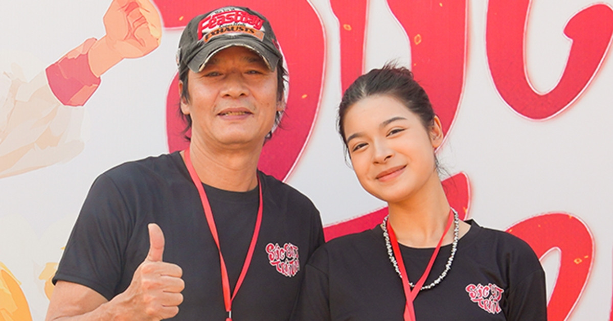 Nsut Vo Hoai Nam Cung Con Gai Lan Dau Dong Phim Chung 1902