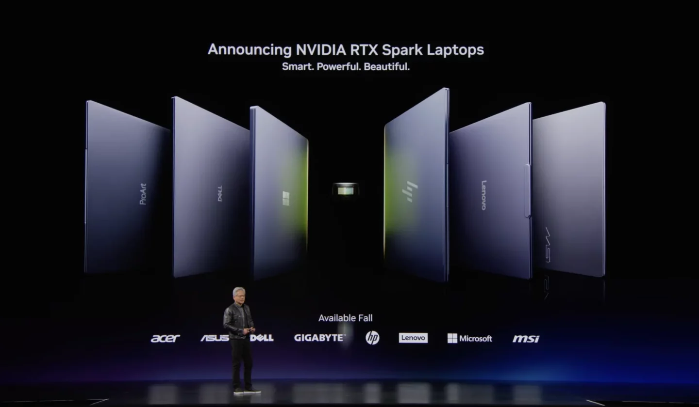 nvidia rtx spark ra mat chip ai manh me cho windows 2