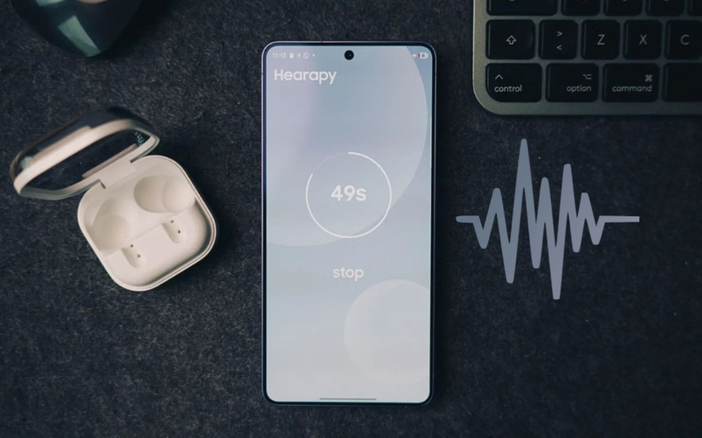 samsung ra mat ung dung hearapy giam say tau