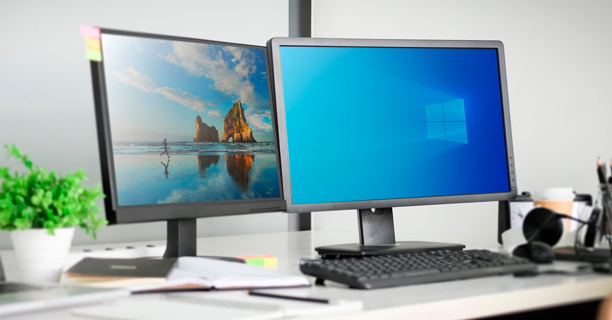 Su Dung 2 Man Hinh Doc Lap Win 10