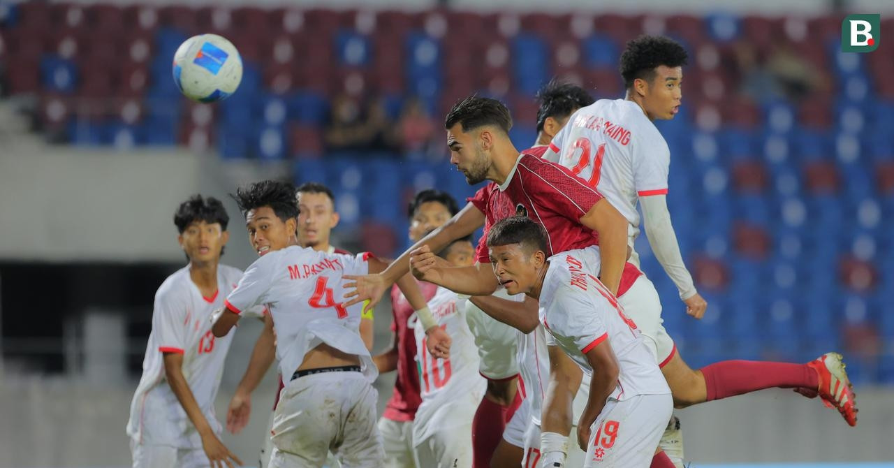 Thang U22 Myanmar 3 1 U22 Indonesia Roi Nuoc Mat Ve Nuoc 2814