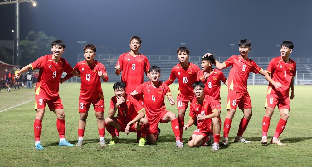 Truc Tiep Bong Da U17 Viet Nam 1 0 U17 Hong Kong Tq Tuyet Pham Mo Ty So 2955