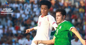 U17 Myanmar Gay Dia Chan Gianh Ve Du Vck U17 Chau A Sau 17 Nam 1721