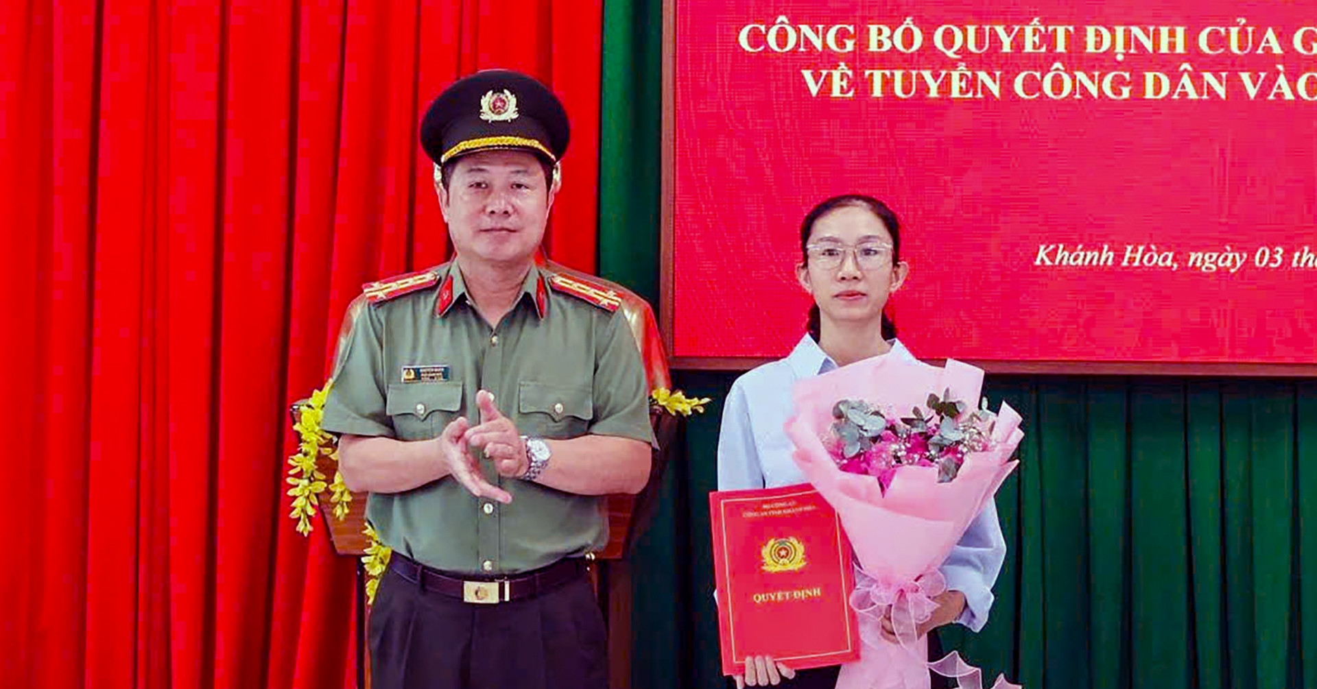 vo thieu ta hy sinh duoc tuyen vao nganh cong an toi muon tiep noi mau ao cua chong 2313