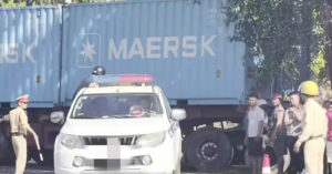 Xe container va chạm xe công nông trên quốc lộ, 3 người tử vong 1 xe container tong may cay tren quoc lo 3 nguoi tu vong 314